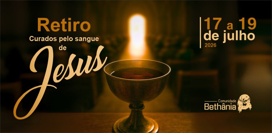 Retiro: Curados Pelo Sangue de Jesus (simples)